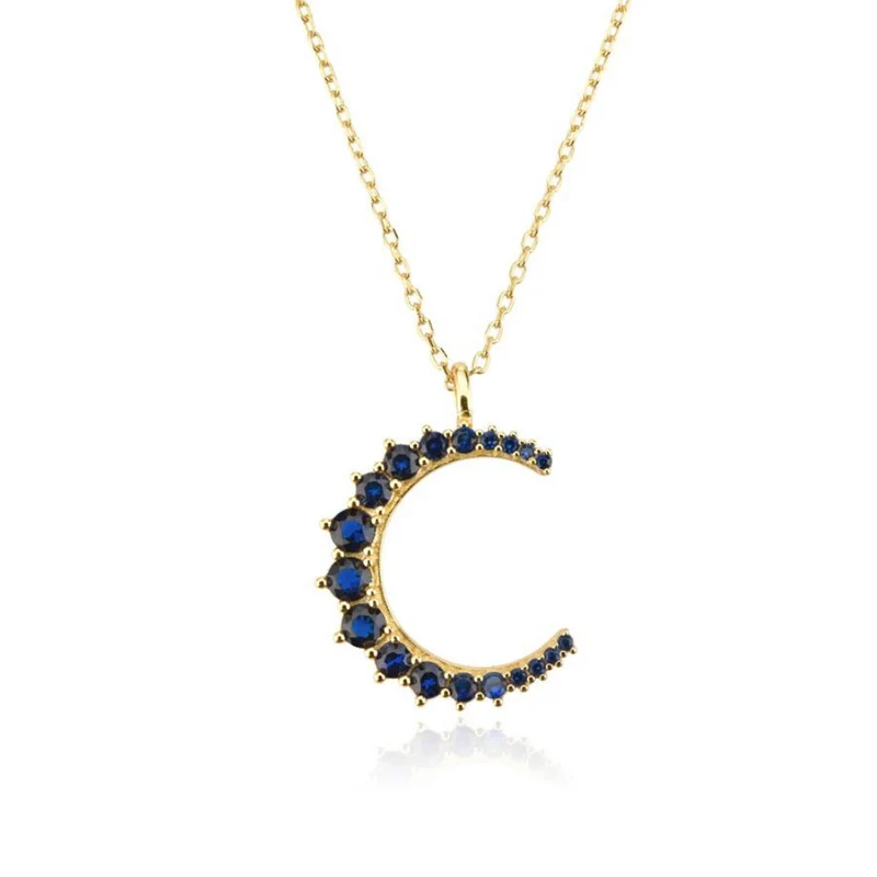 Collier Lune qui Brille