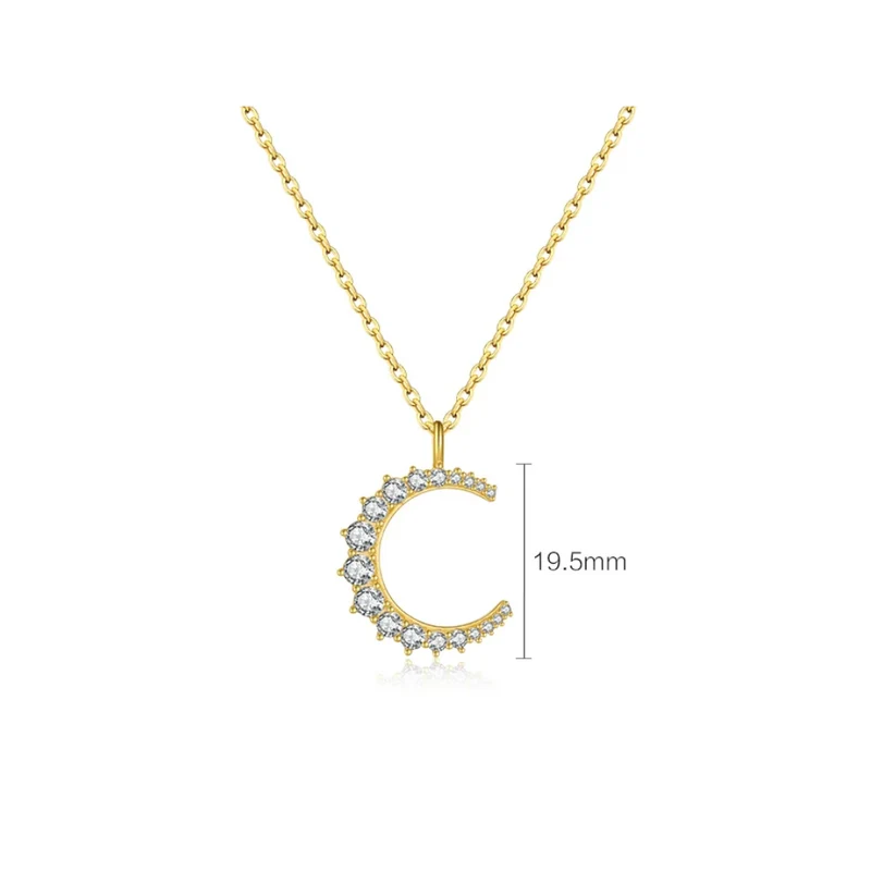 Collier Lune qui Brille
