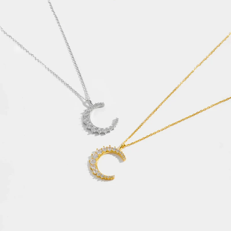 Collier Lune qui Brille