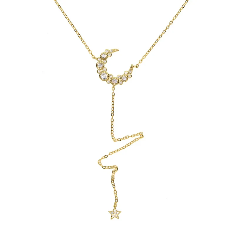 Collier Lune Diamant