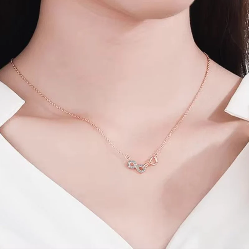 Collier Infini Argent Love