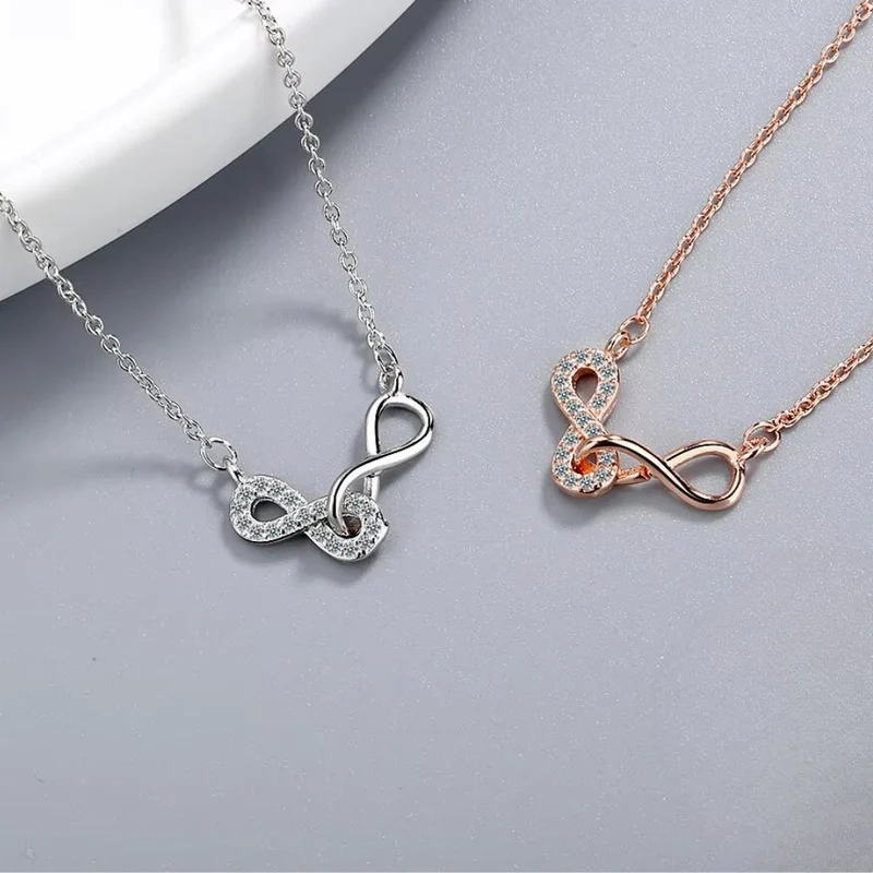 Collier Infini Argent Love