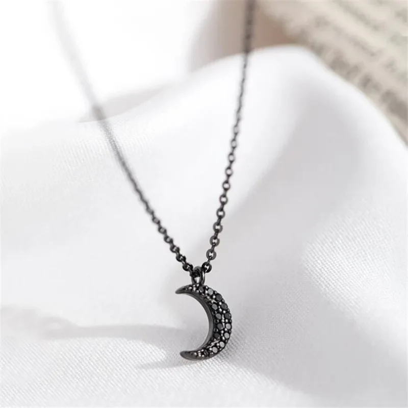 Collier Lune Noir