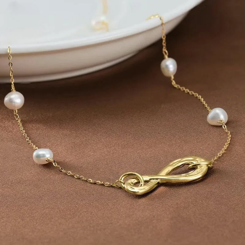 Collier Infini Perles