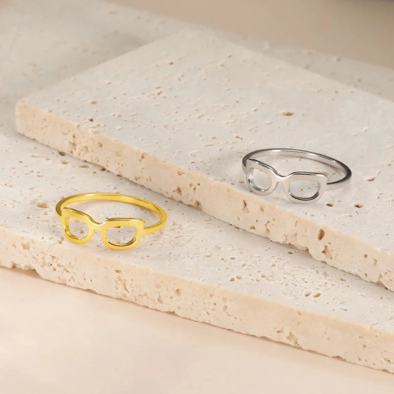 Bague Lunettes Femme