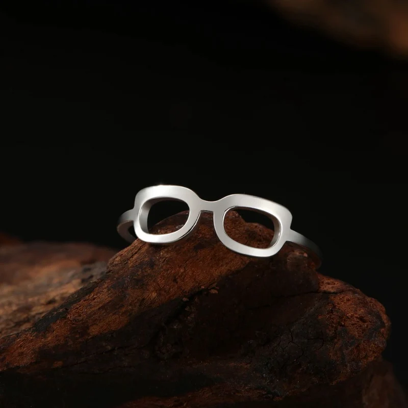 Bague Lunettes Femme