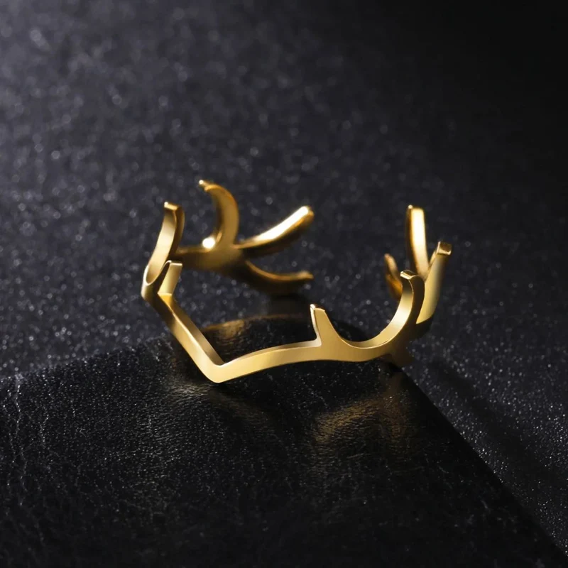 Bague Bois de Cerf Femme