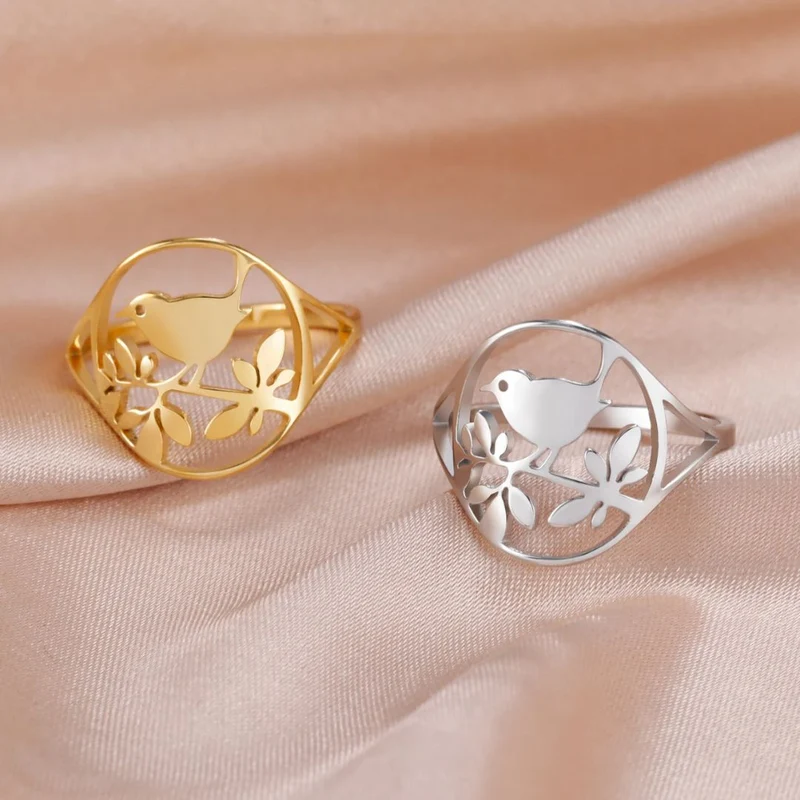 Bague avec Oiseau