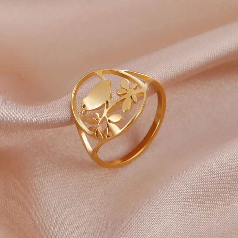 Bague avec Oiseau