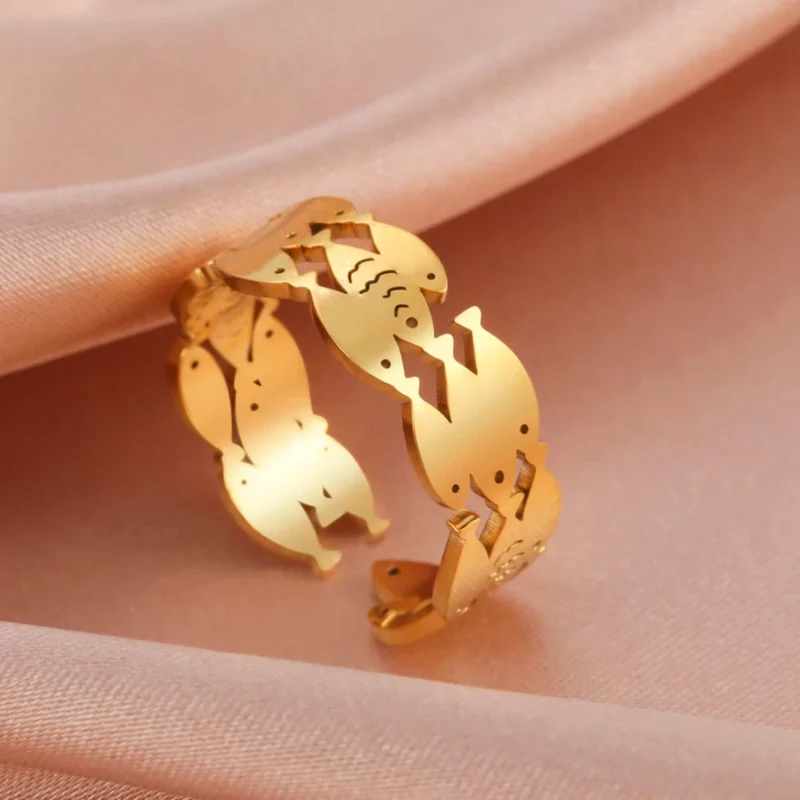 Bague Poisson Femme