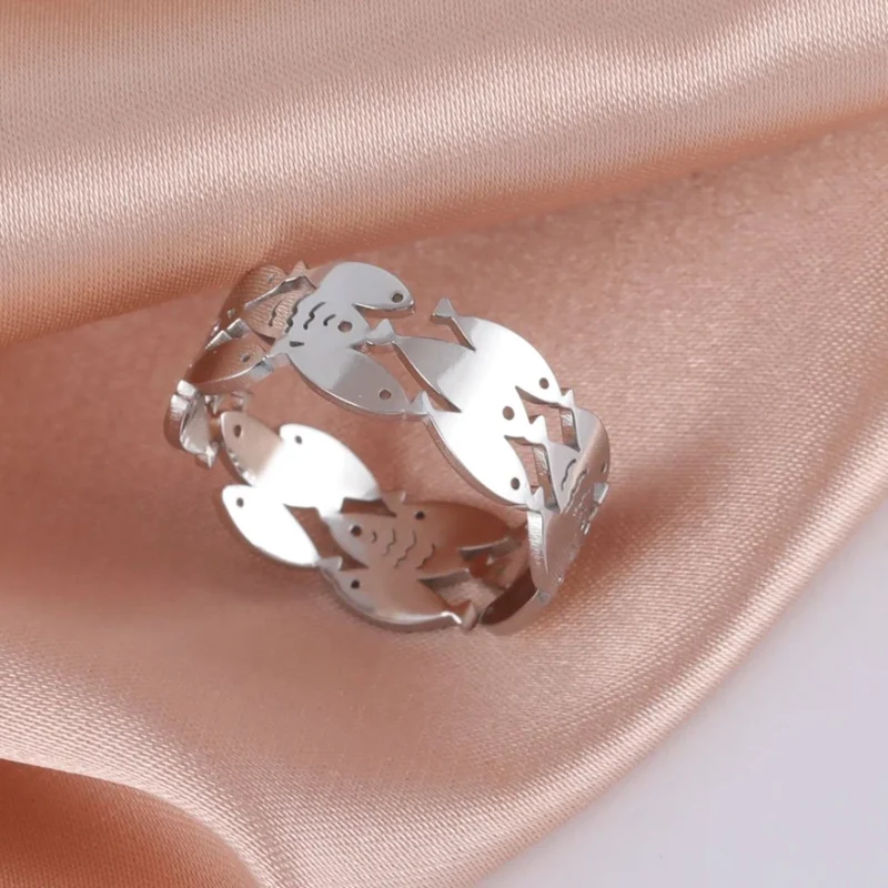 Bague Poisson Femme