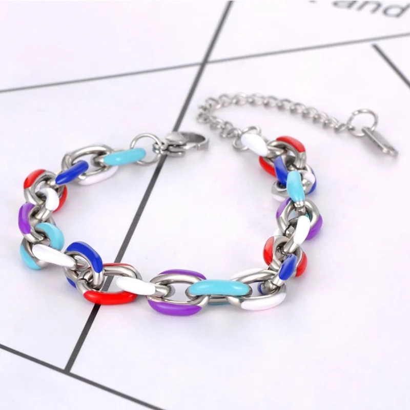 Bracelet Émail Coloré
