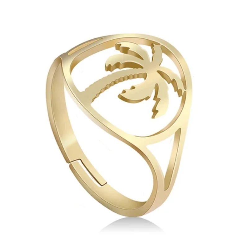 Bague avec Palmier