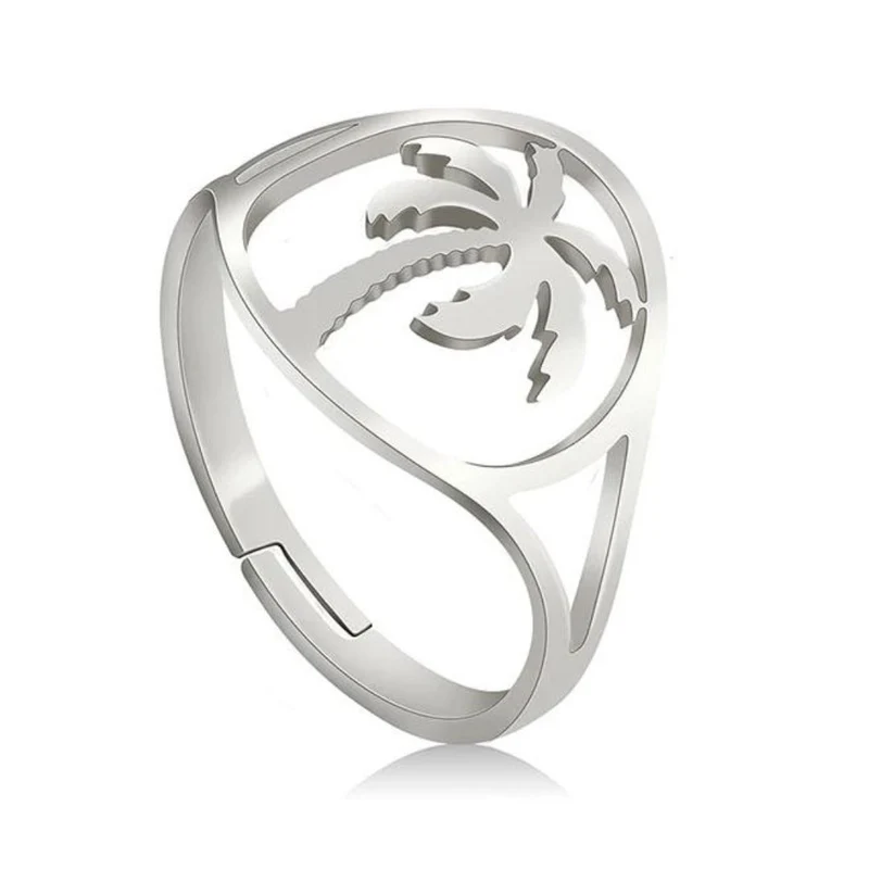 Bague avec Palmier