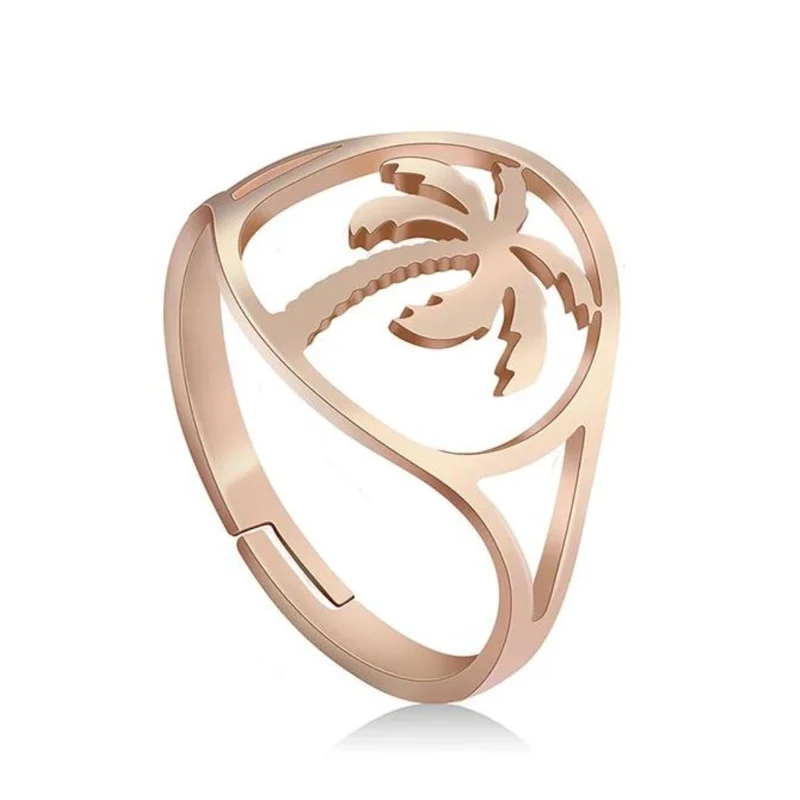 Bague avec Palmier