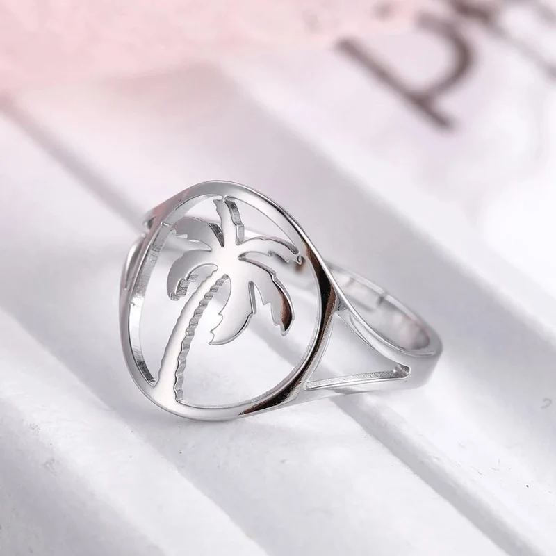 Bague avec Palmier