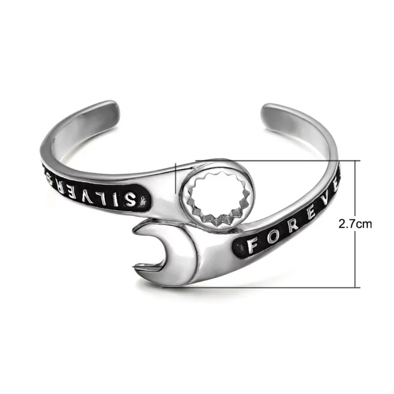 Bracelet Clé Plate