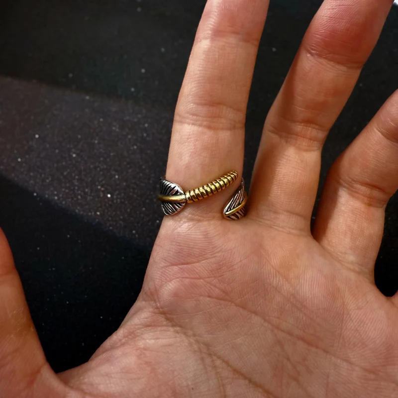Bague Plume Amérindienne
