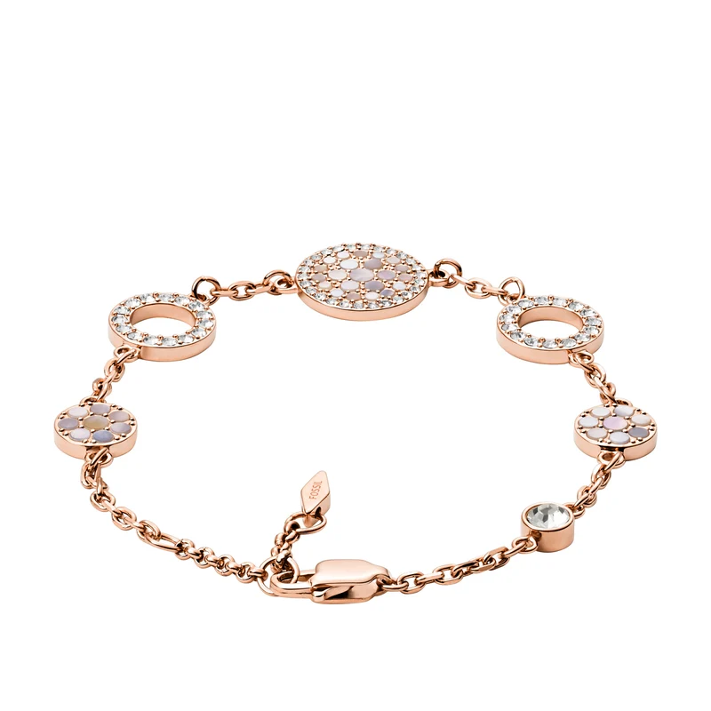 Fossil Bracelet Or rose JF01739791