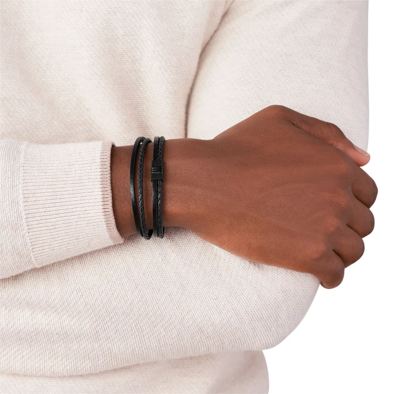 Fossil Vintage Casual Bracelet Noir JF03098001