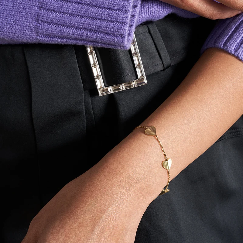 Fossil Harlow Bracelet Or JF04653710