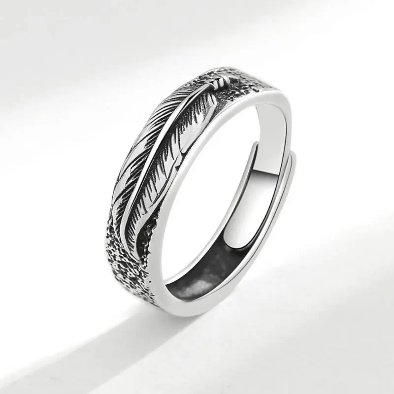 Bague avec Plume