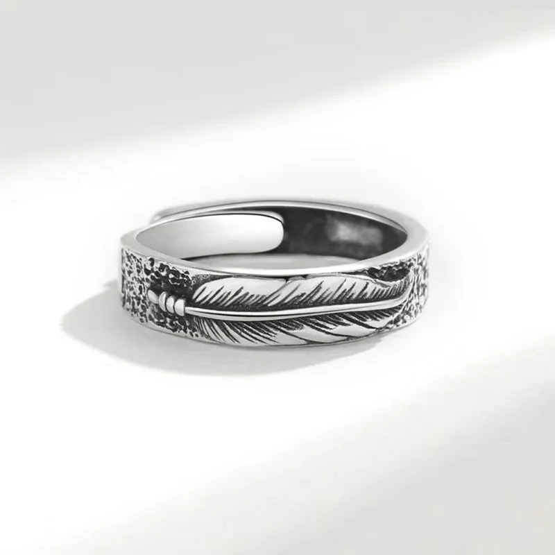 Bague avec Plume