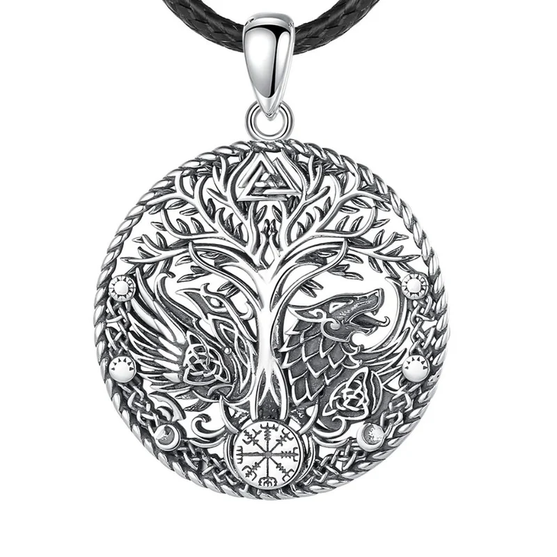 Collier Arbre de Vie Loup