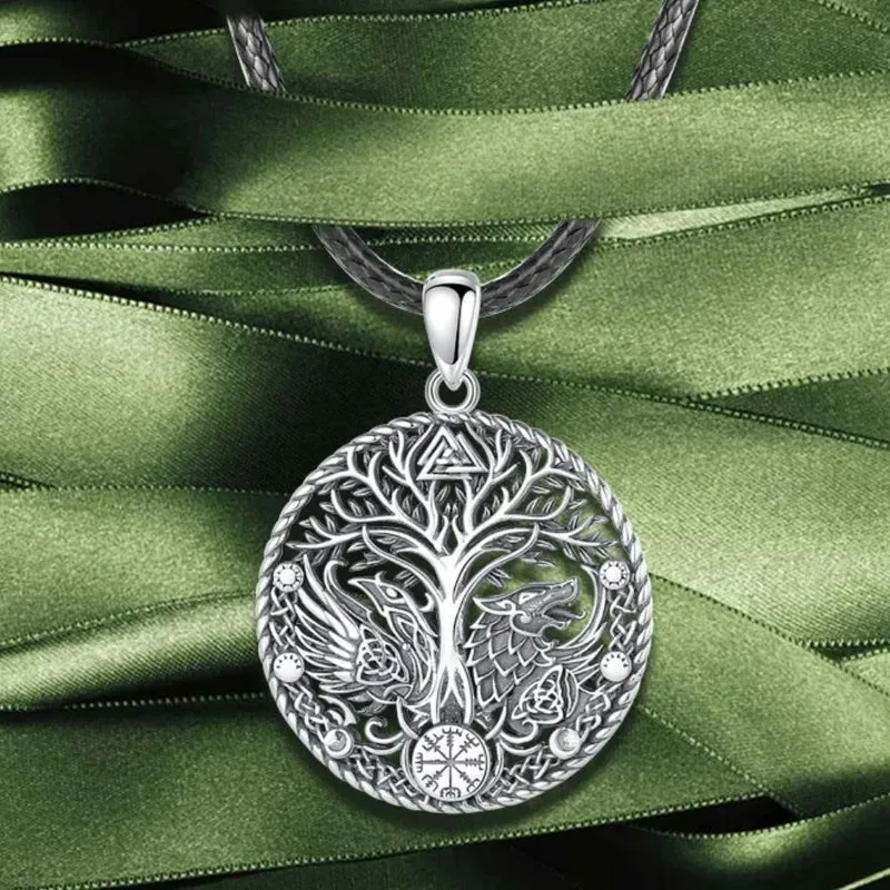 Collier Arbre de Vie Loup