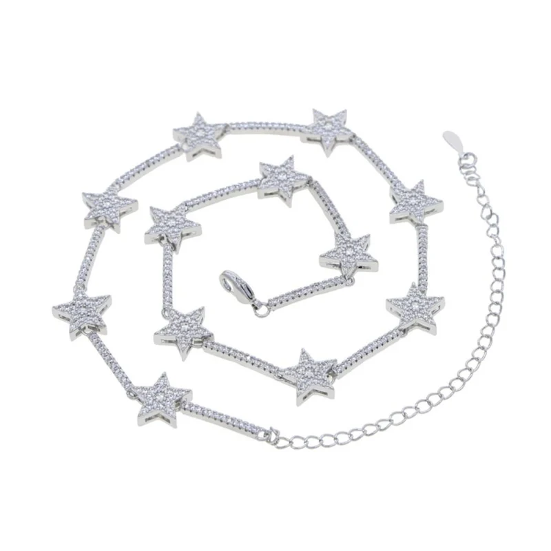 Collier Étoile Brillante Argent