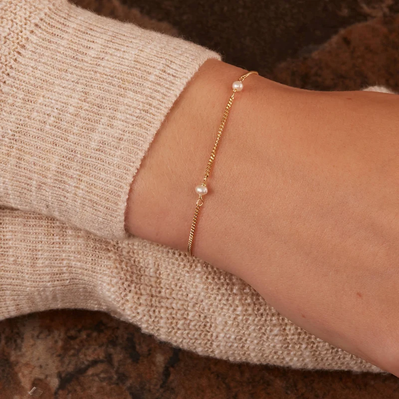 Karma Tiny Pearls Bracelet Or 94126GP