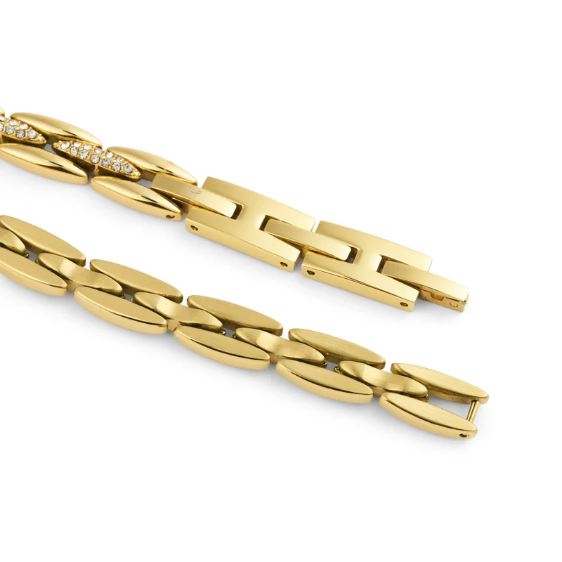 Mockberg Kenza Gold Plated Illume Bracelet MB1918