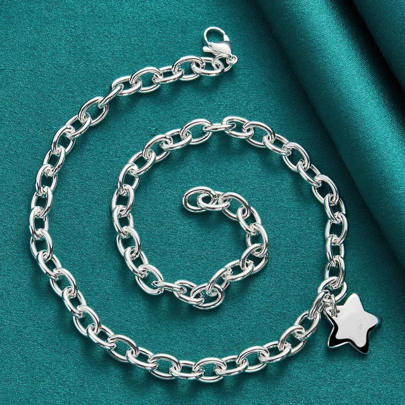 Collier Étoile Grosse Chaine