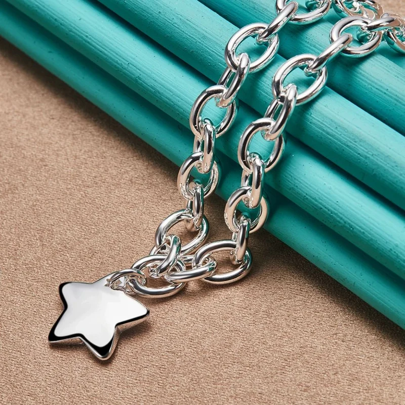 Collier Étoile Grosse Chaine