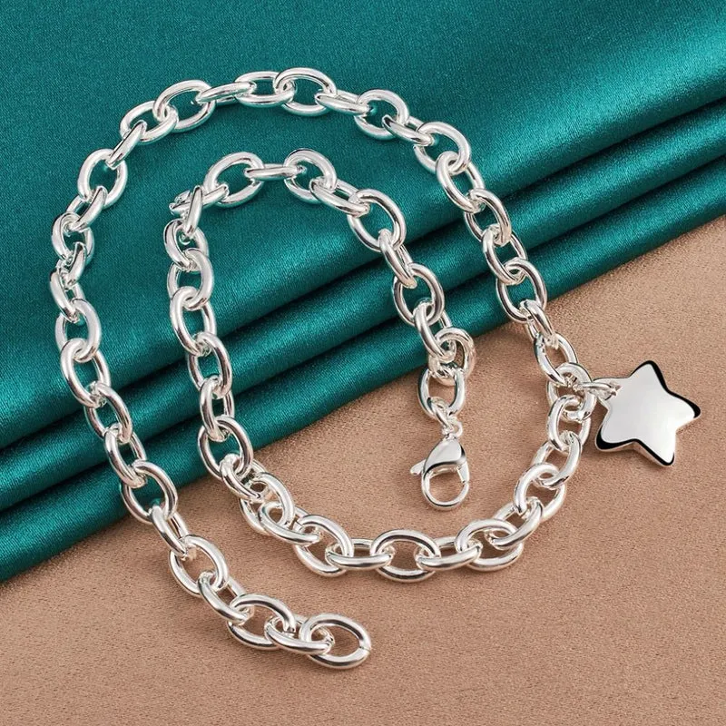 Collier Étoile Grosse Chaine