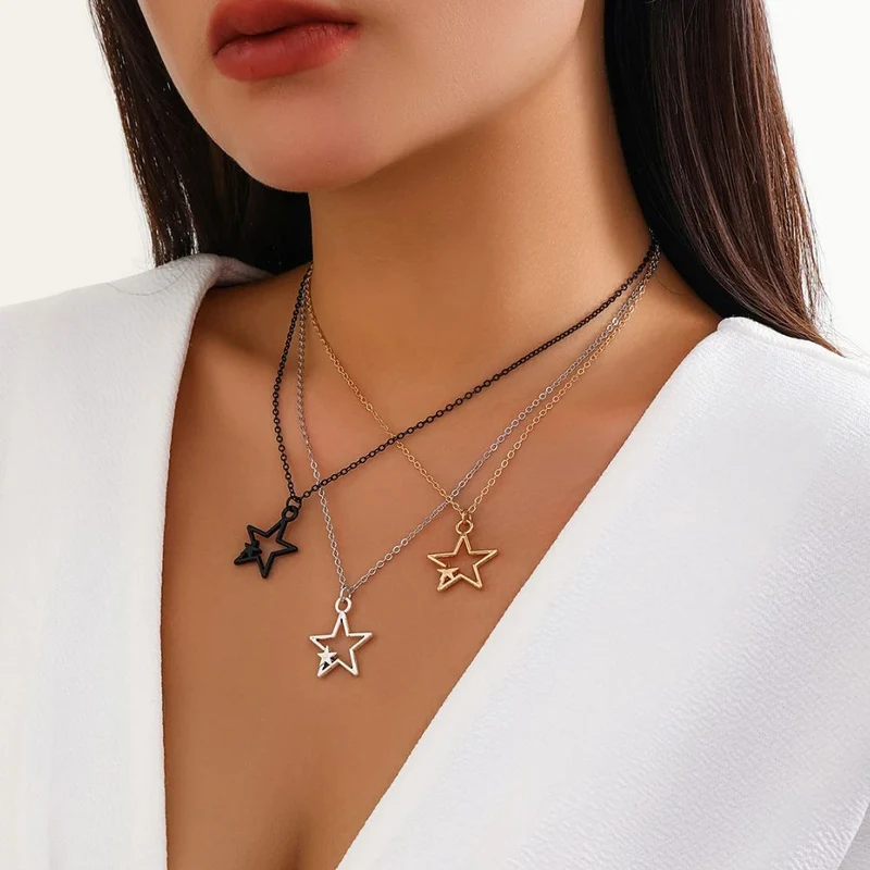 Ensemble de Colliers Étoile