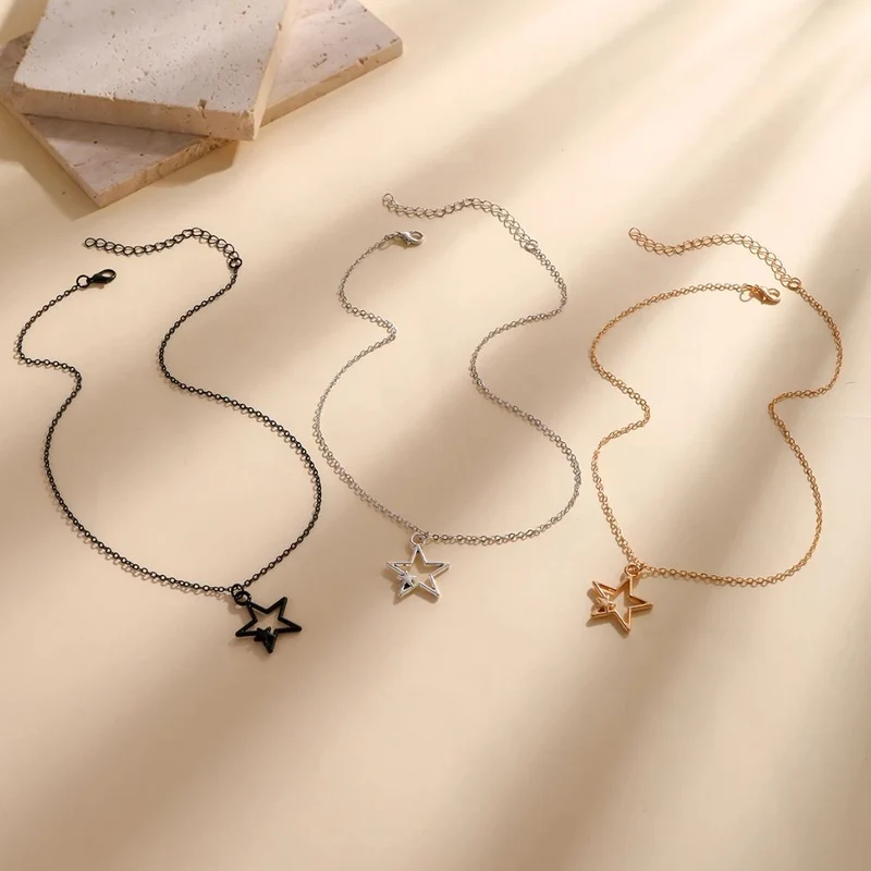 Ensemble de Colliers Étoile