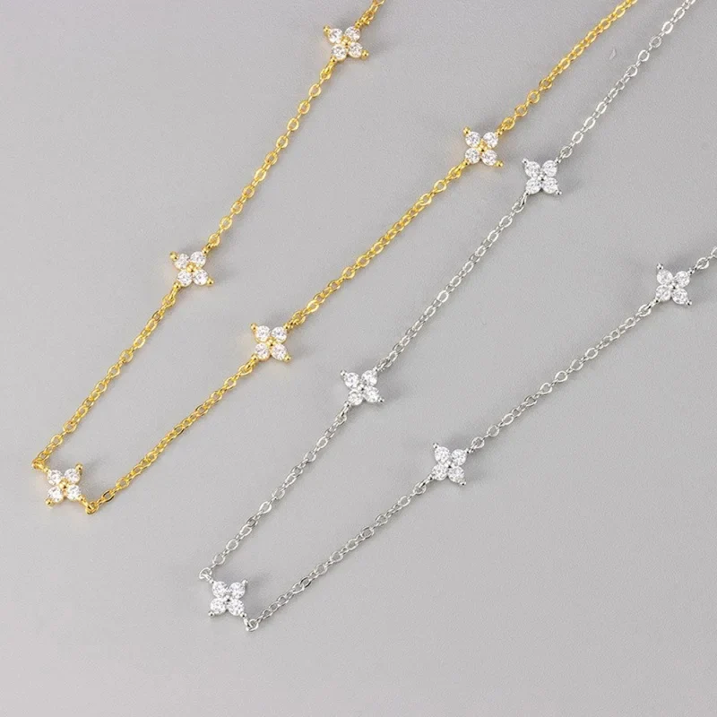 Collier Fleur Ras de Cou