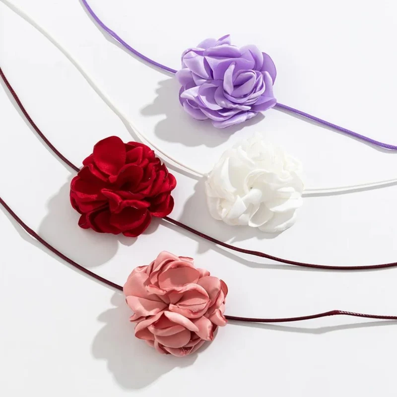 Collier Fleur Tour de Cou