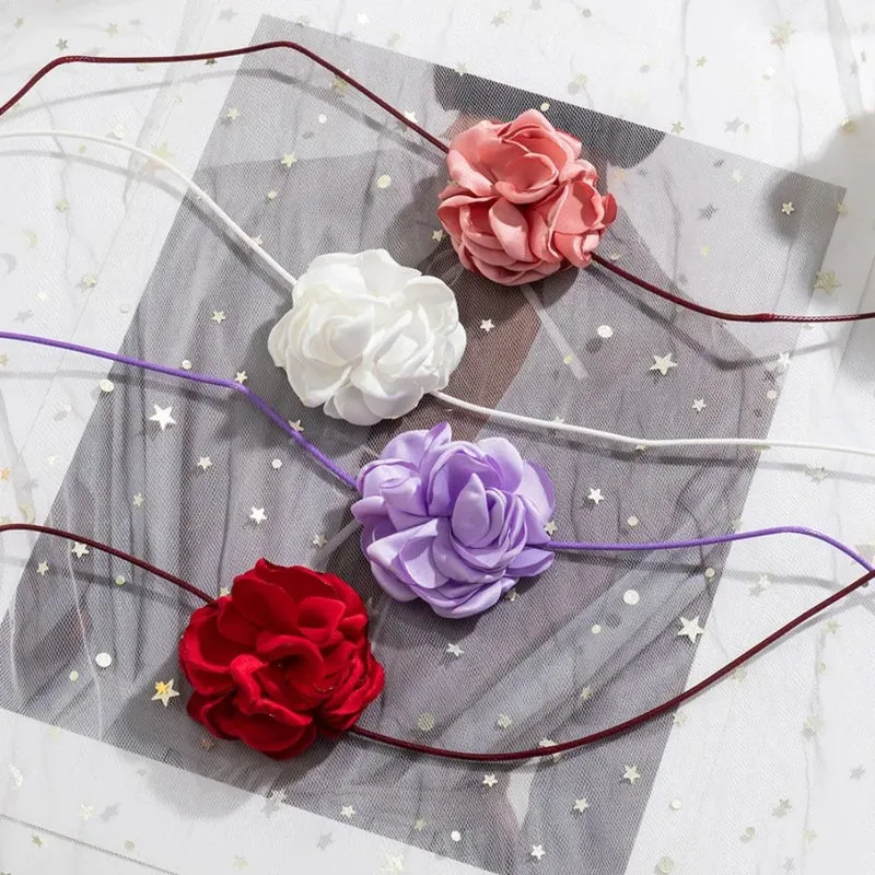 Collier Fleur Tour de Cou