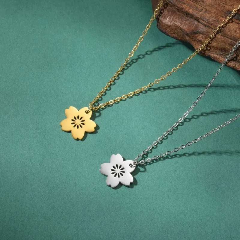 Collier Fleur Étoile
