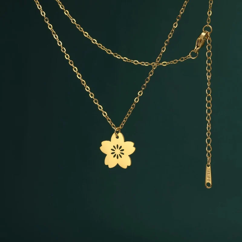 Collier Fleur Étoile
