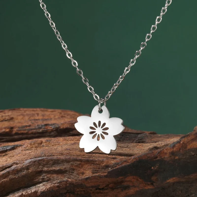 Collier Fleur Étoile