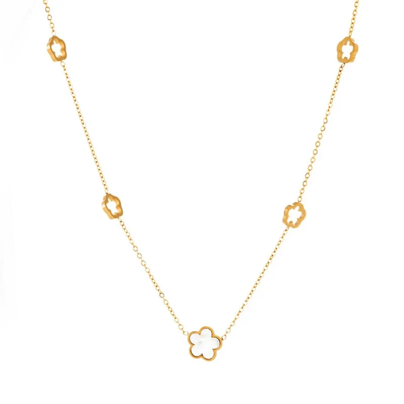Collier Multiple Fleurs
