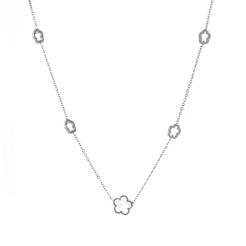 Collier Multiple Fleurs