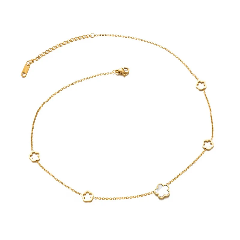 Collier Multiple Fleurs