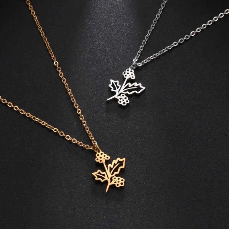 Collier Fleur Holly