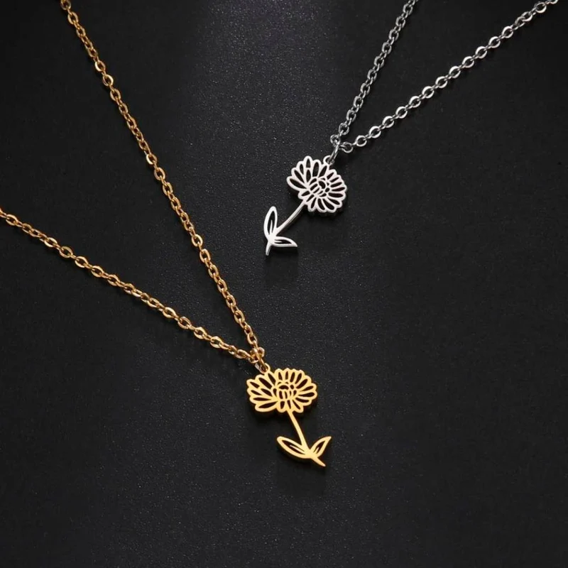 Collier Fleur Lam