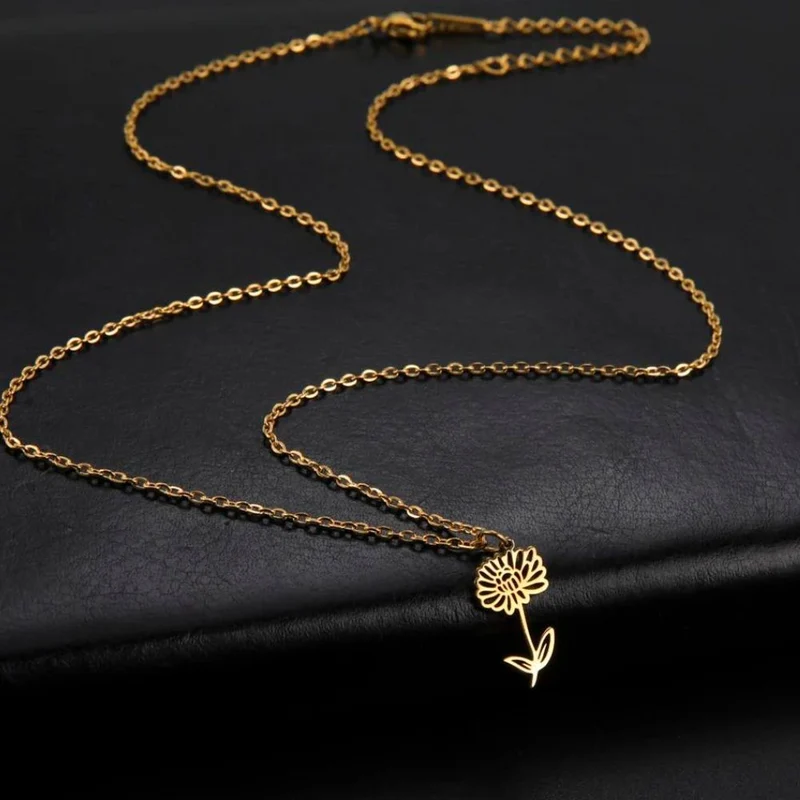 Collier Fleur Lam