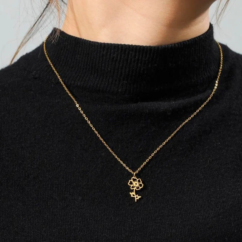 Collier Fleur Cosmos